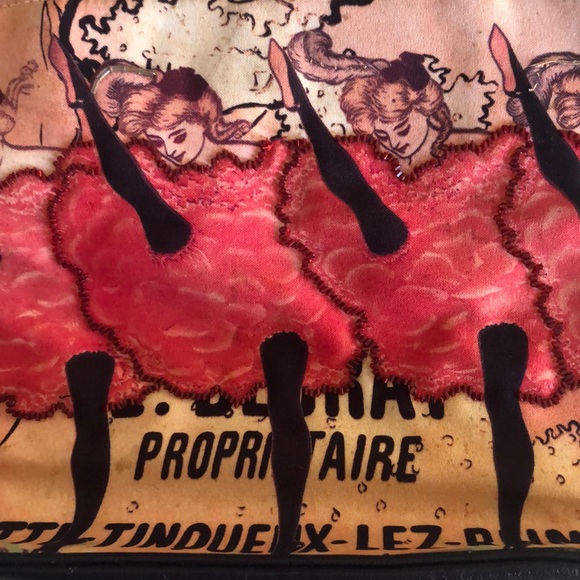 Vintage 90’s French Burlesque Purse - Picture 2 of 8